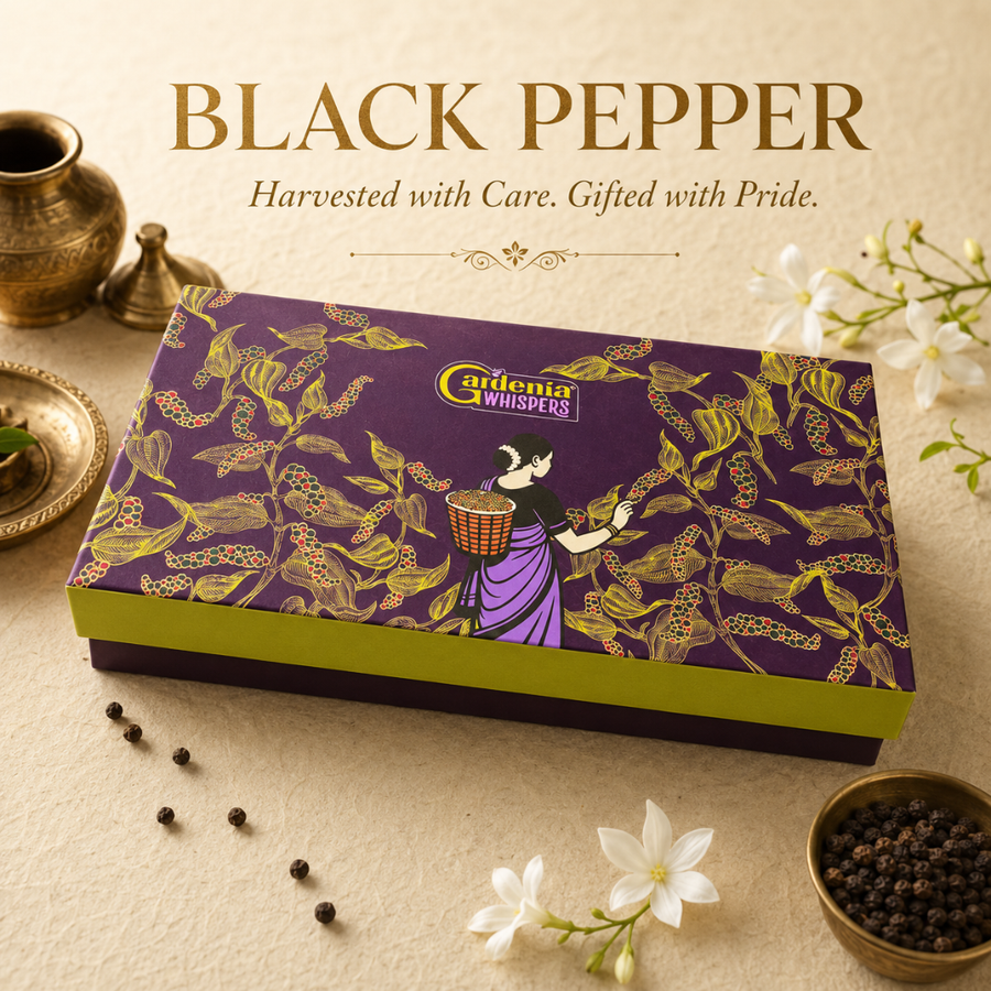 Black Pepper Gift Box - Wellness Focused Spice Gift Collection