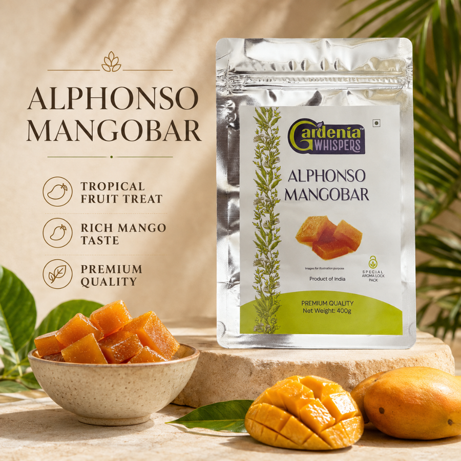 Alphonso Mango Bar – Sweet Aam Papad Snack