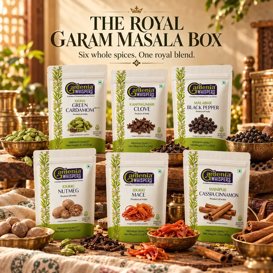 The Royal Garam Masala Box - Whole Spice Kit