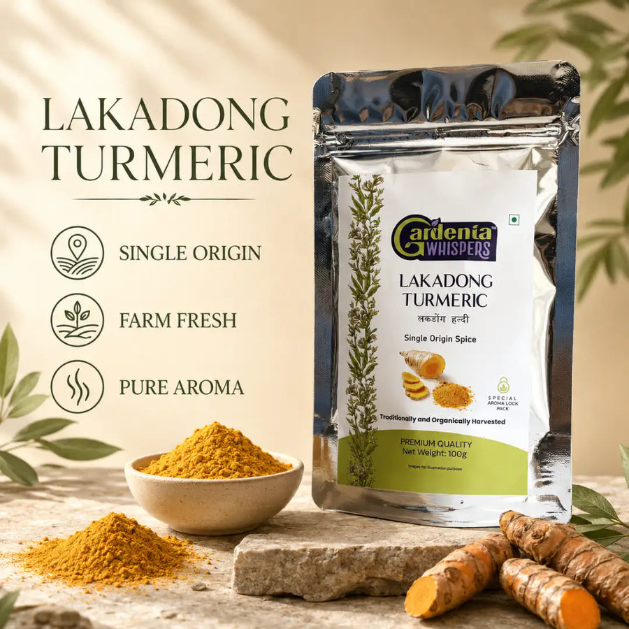 Lakadong Turmeric Powder - High Curcumin Haldi from Meghalaya