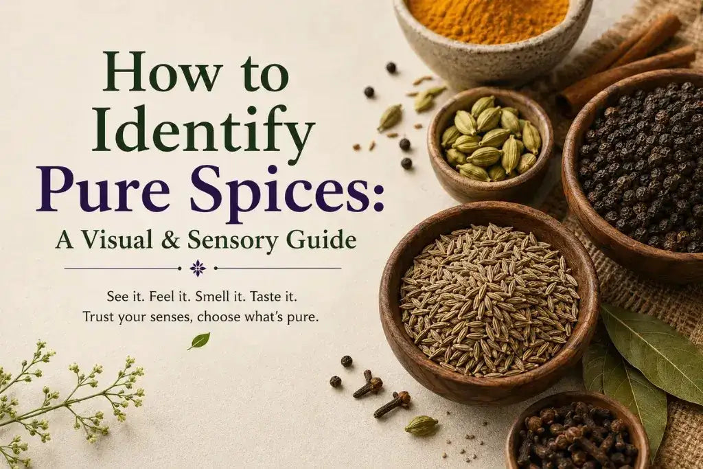 How to Identify Pure Spices: A Visual & Sensory Guide