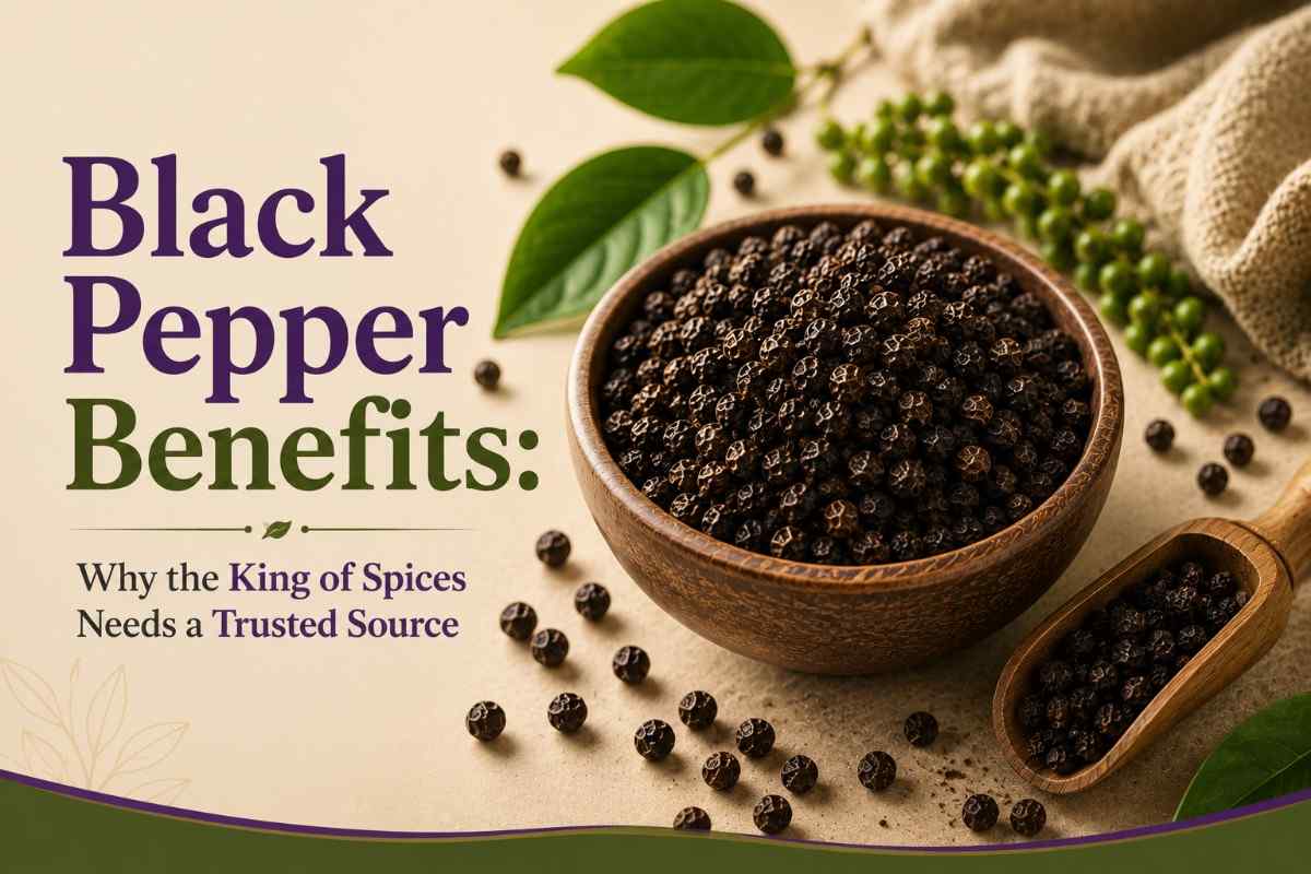 Black Pepper Benefits: Why the King of Spices Needs a Trusted Source
