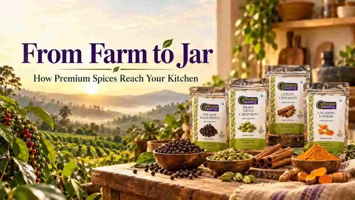 From Farm to Jar: How Premium Spices Reach Your Kitchen