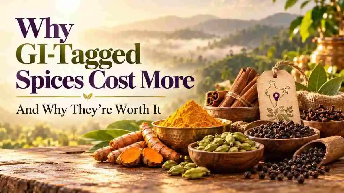 Why GI-Tagged Spices Cost More - And Why They're Worth It