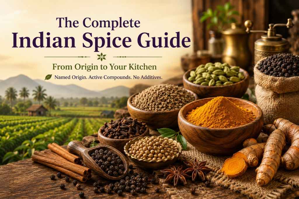 The Complete Indian Spice Guide – From Origin to Your Kitchen