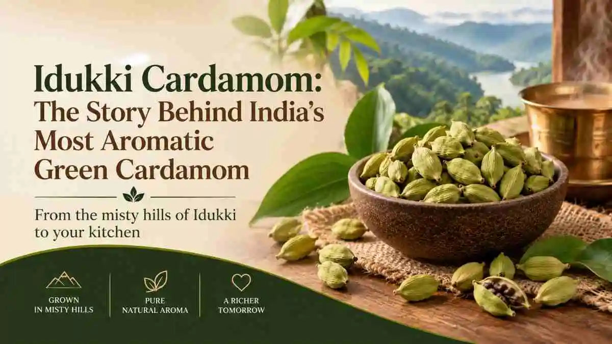 Idukki Cardamom: The Story Behind India's Most Aromatic Green Cardamom
