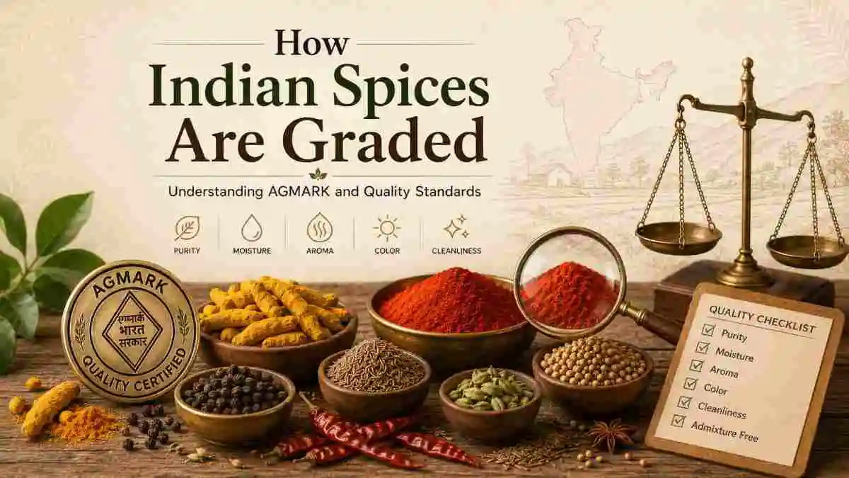 How Indian Spices Are Graded: Understanding AGMARK and Quality Standards