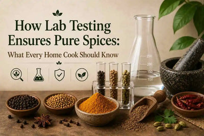 Lab testing spices for purity and adulteration detection