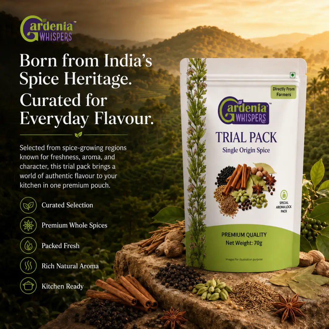 - Single-Origin Spice Trial Pack- Gardenia Whispers