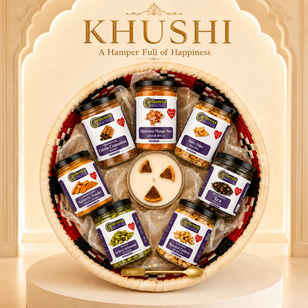 Khushi Gift Hamper | Luxury Single-Origin Spice Basket India