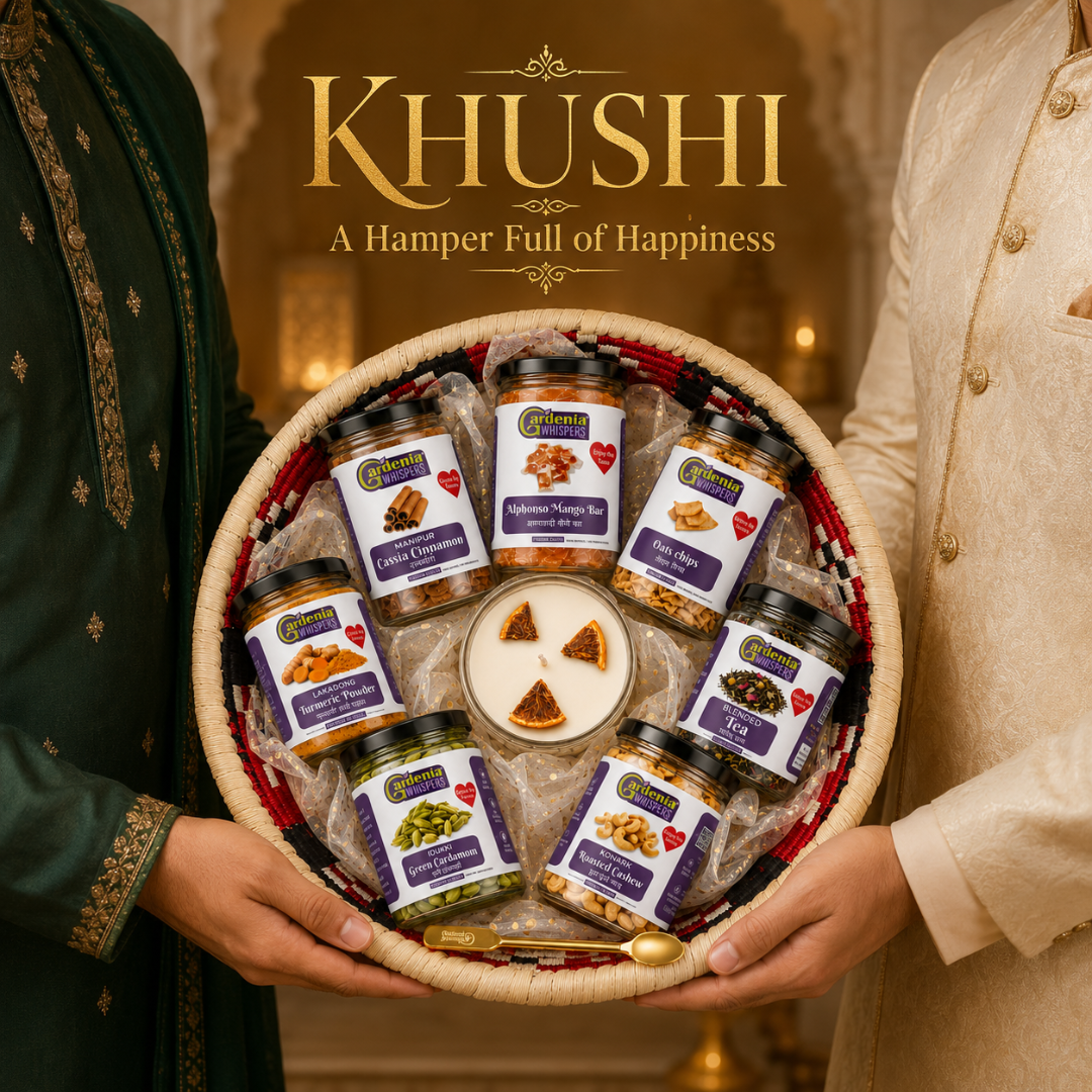 Khushi Gift Hamper | Luxury Single-Origin Spice Basket India