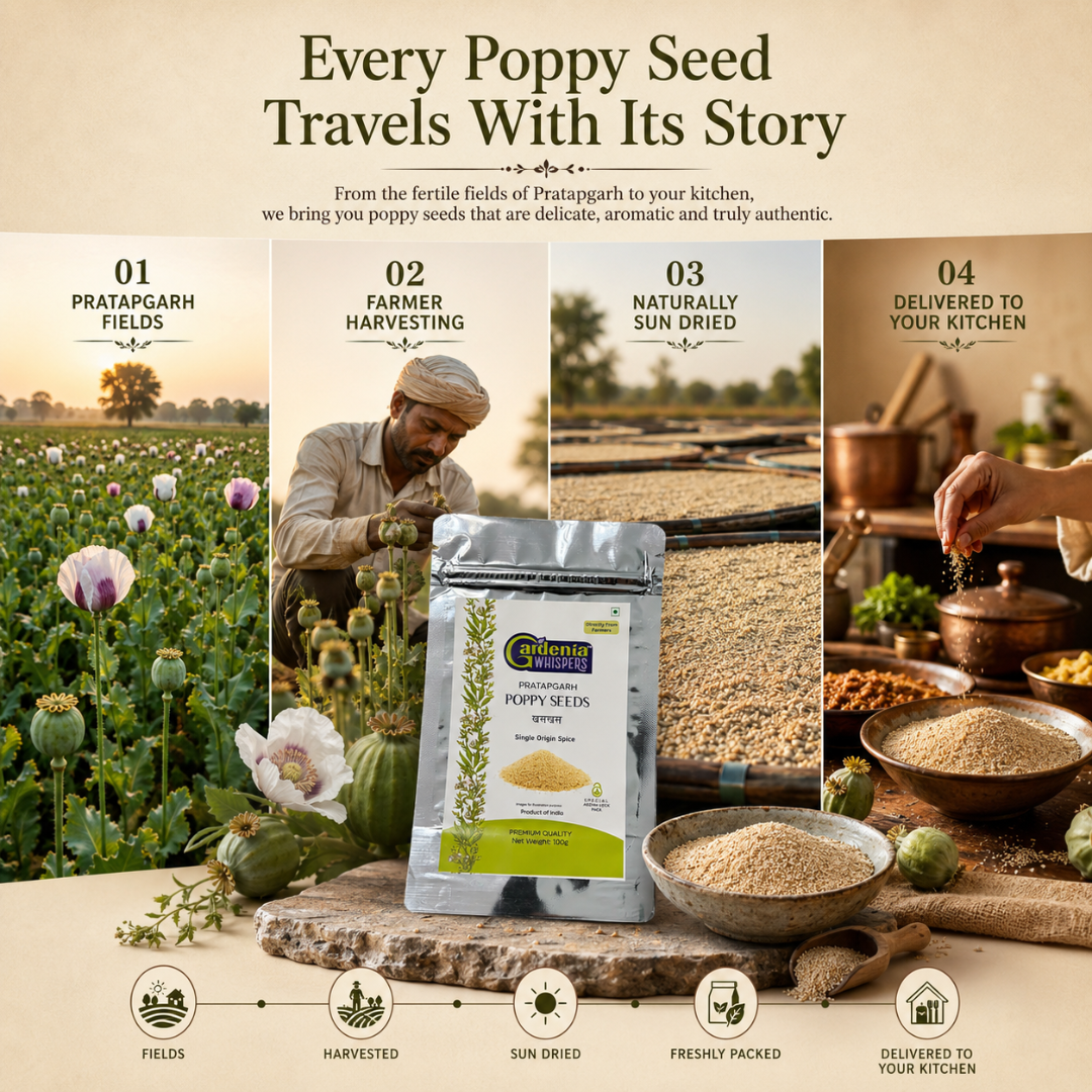 Pratapgarh Poppy Seeds – Premium Rajasthani Khus Khus