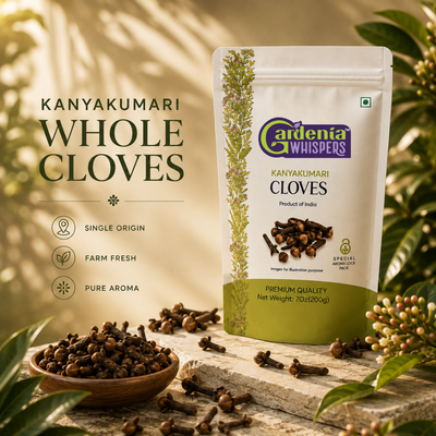 GI-Protected Western Ghat Laung - Kanyakumari Whole Cloves