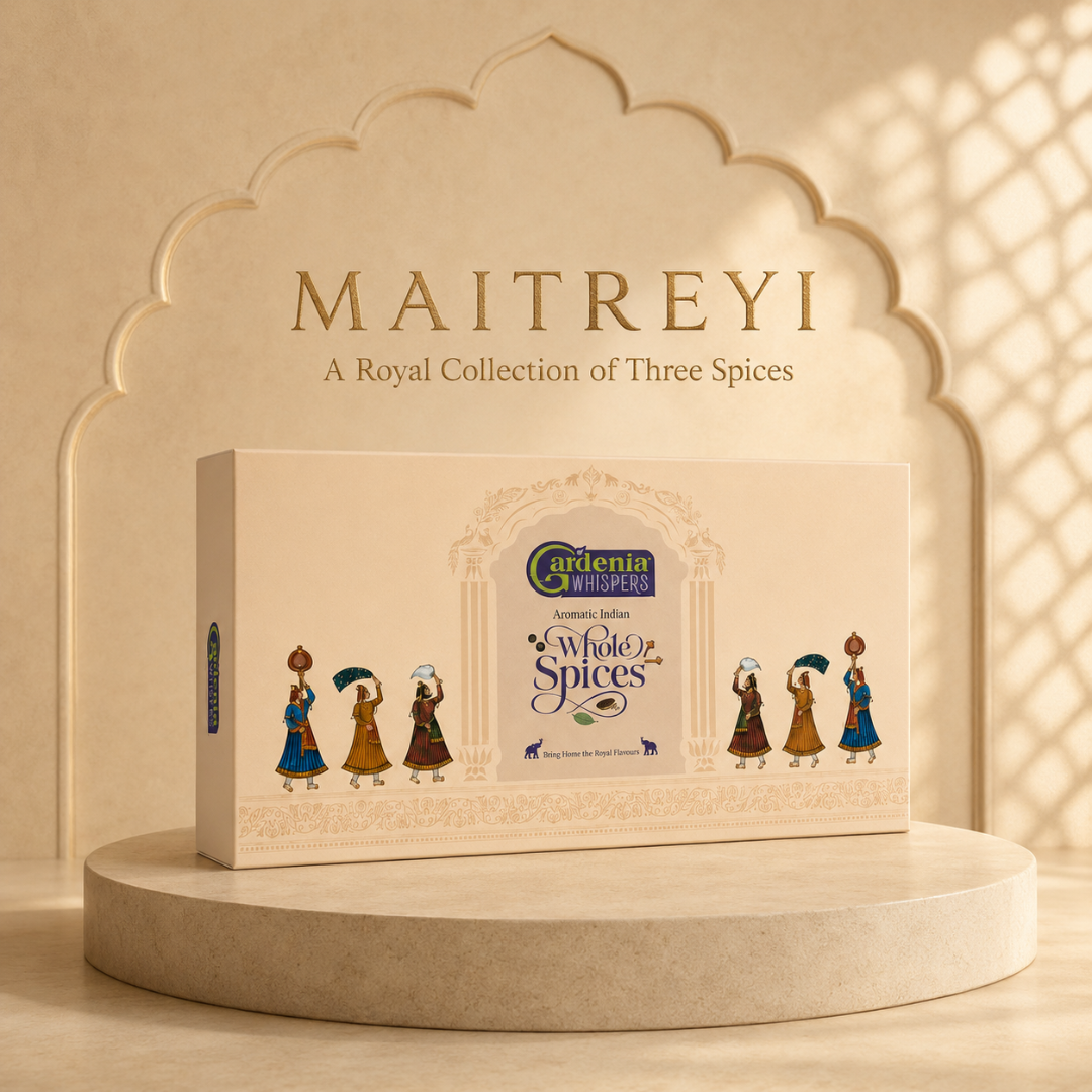 Maitreyi Gift Box - Cardamom, Clove & Black Pepper Trio