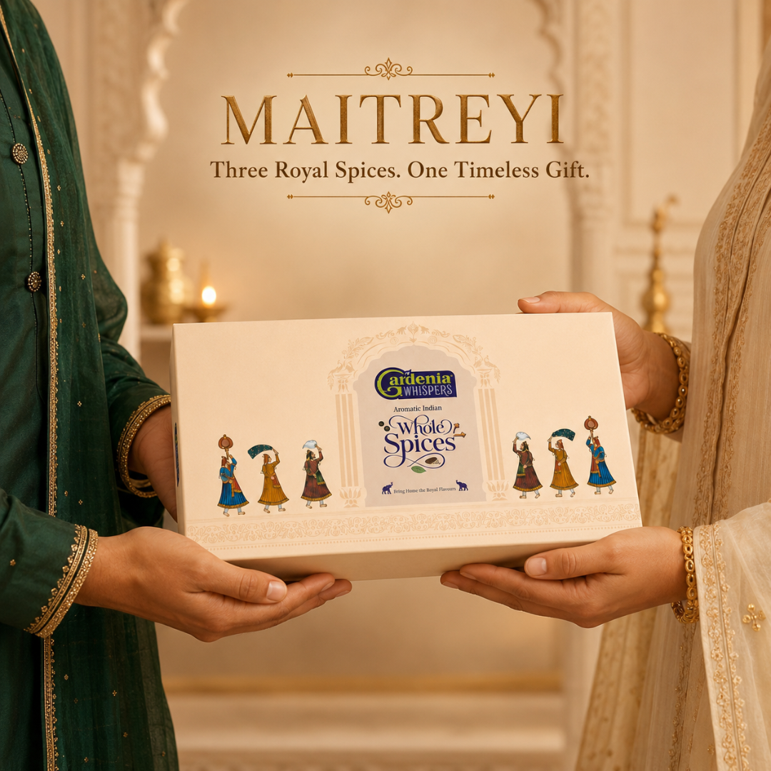 Maitreyi Gift Box - Cardamom, Clove & Black Pepper Trio