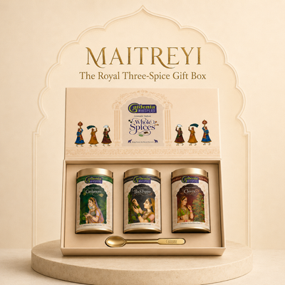 Maitreyi Gift Box - Cardamom, Clove & Black Pepper Trio