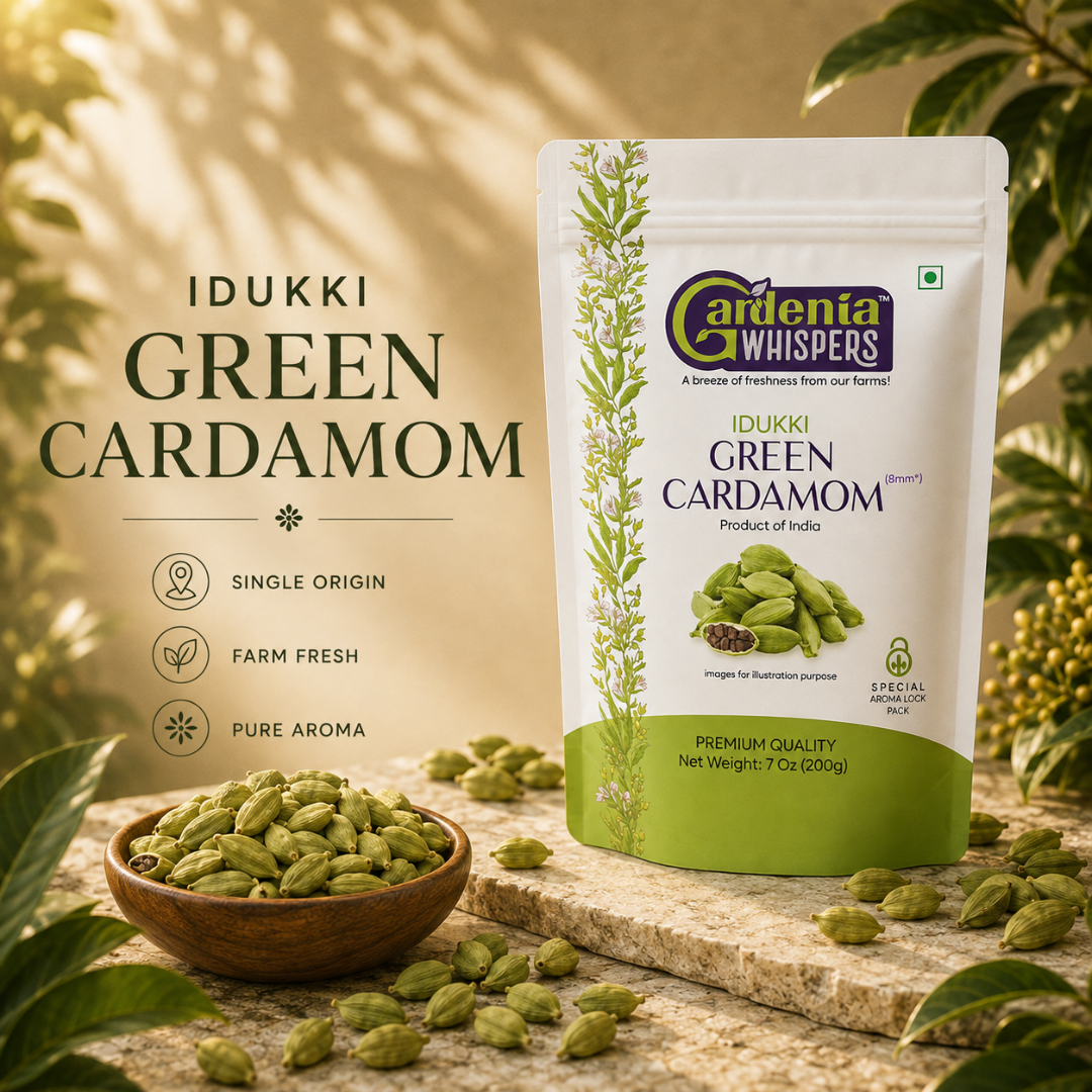 Idukki Green Cardamom - Kerala's Queen of Spices