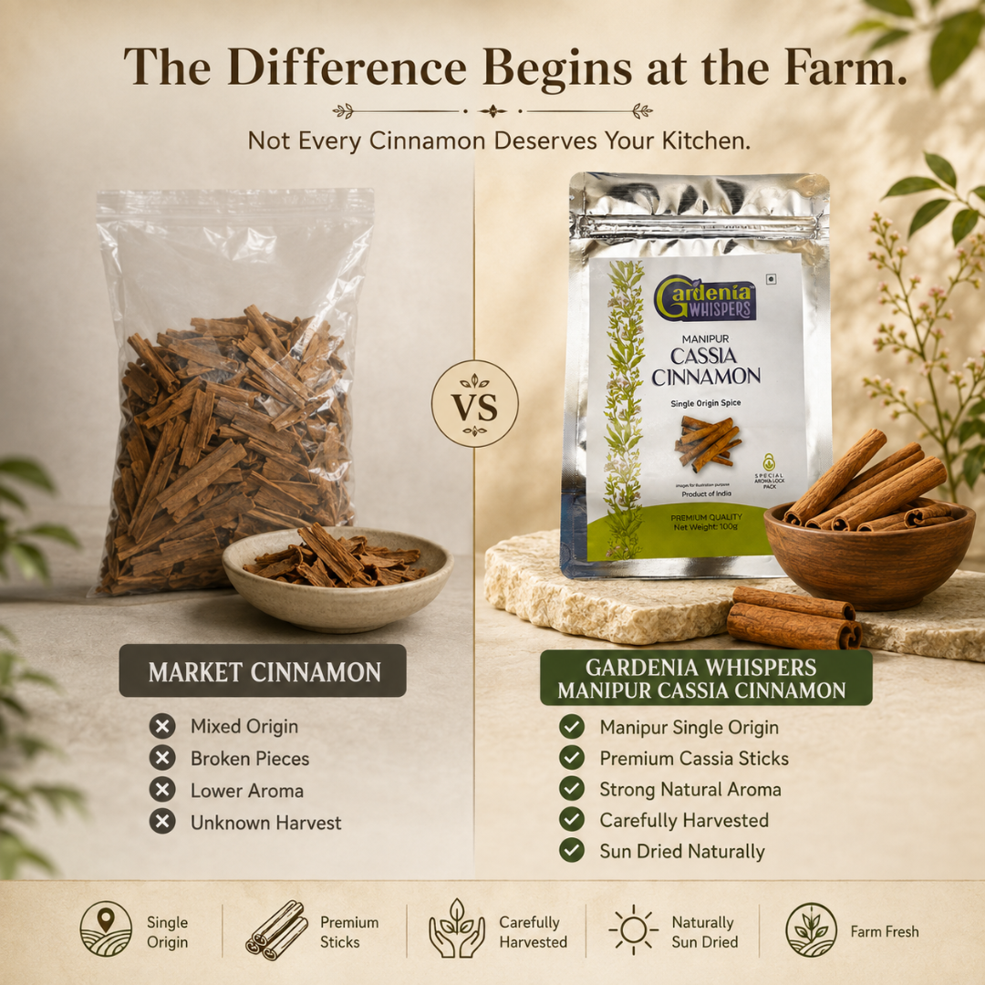 Manipur Cassia Cinnamon - Bold Himalayan Dalchini Bark
