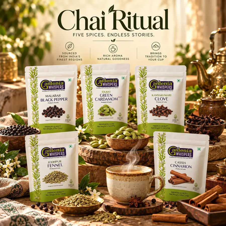 The Chai Ritual - Whole Spice Chai Masala Kit