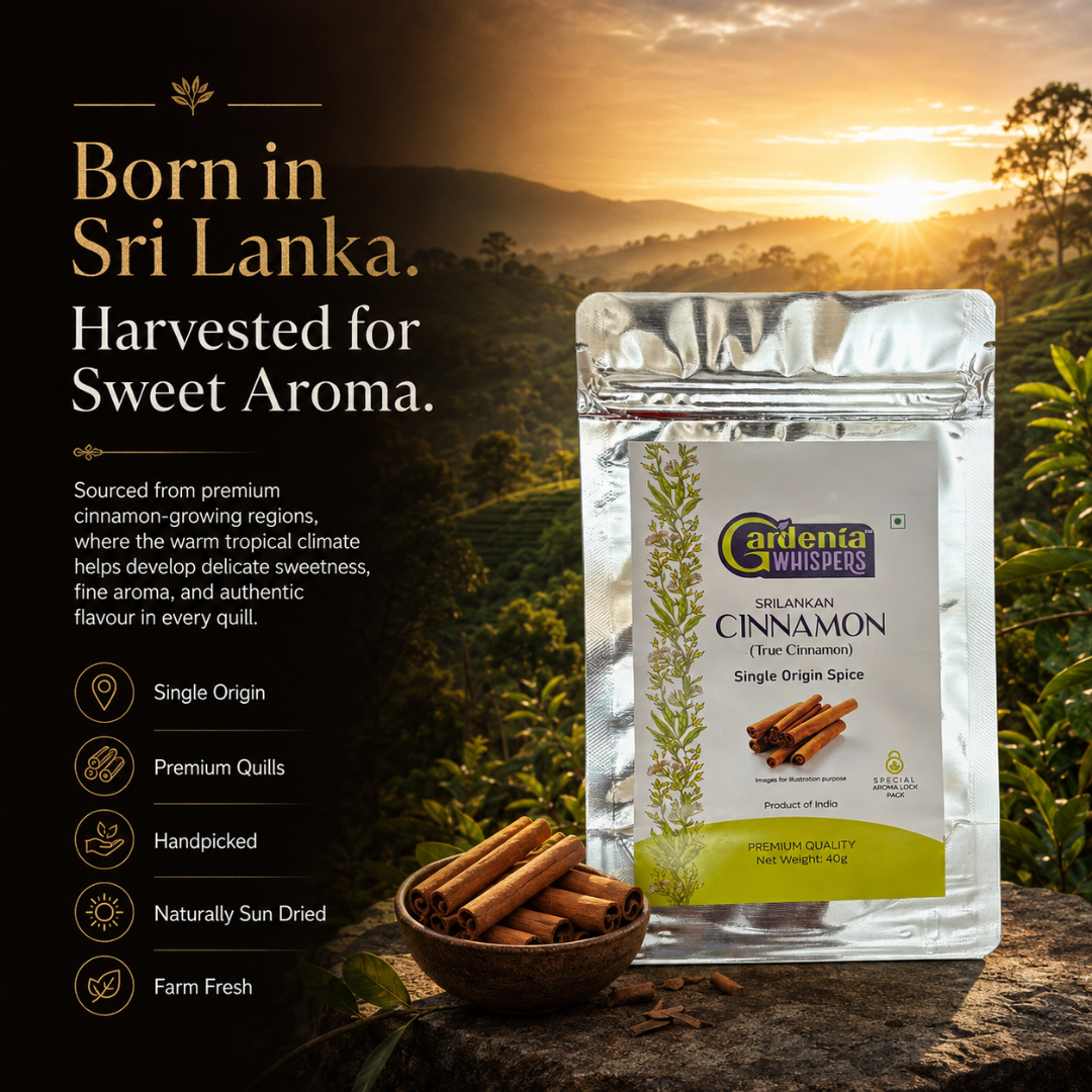 Ceylon Dalchini Sticks - Authentic Sri Lankan Cinnamon