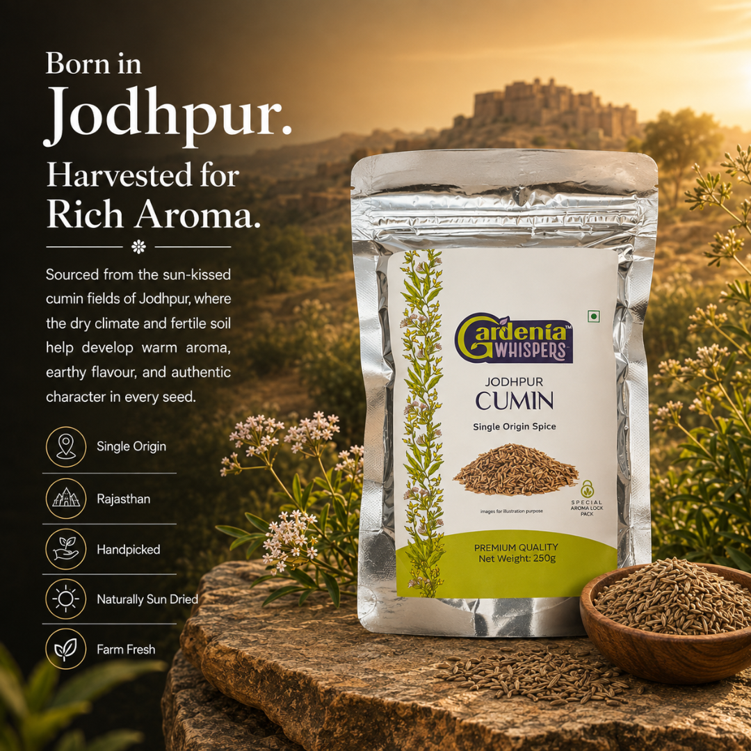 Farm-Fresh Jodhpur Cumin Seeds - Rajasthan's Finest Jeera