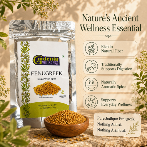 Jodhpur Fenugreek Seeds - Pure Rajasthani Methi