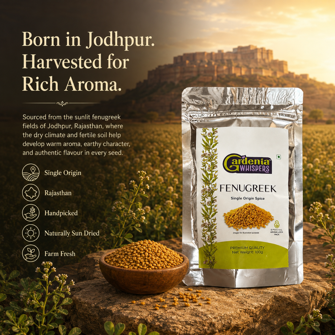 Jodhpur Fenugreek Seeds - Pure Rajasthani Methi