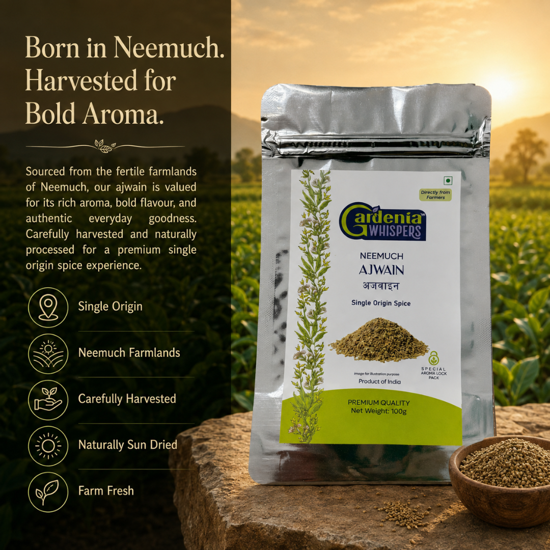 gardenia whisper neemuch ajwain born