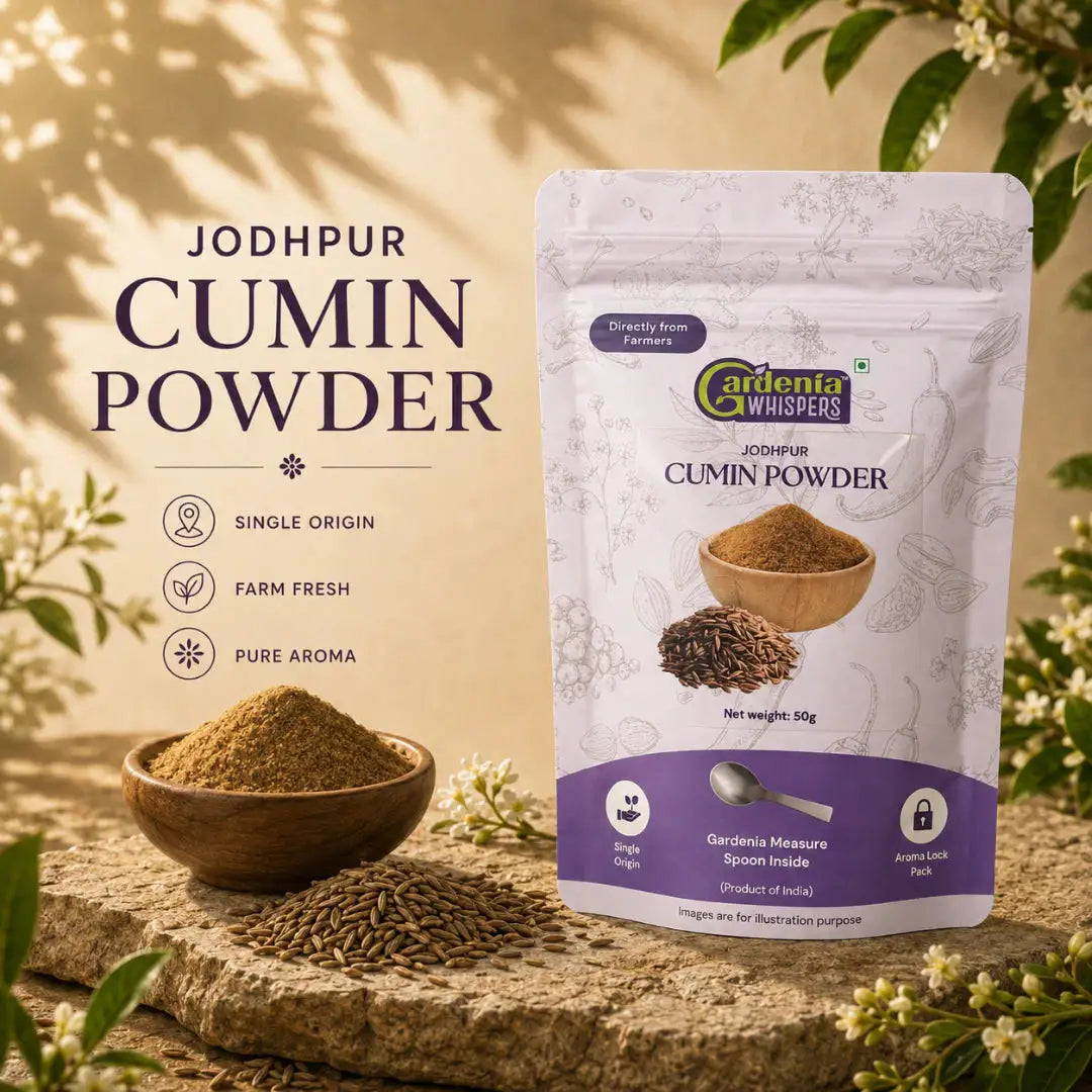 - Pure Cumin Powder (Jeera Powder)- Gardenia Whispers