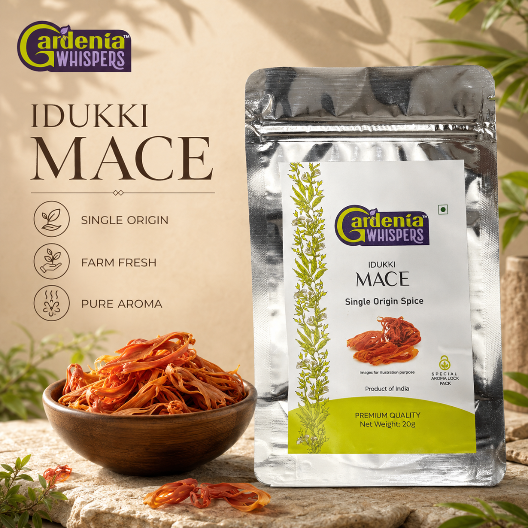 Idukki Mace – The Golden Javitri from Kerala's Highlands