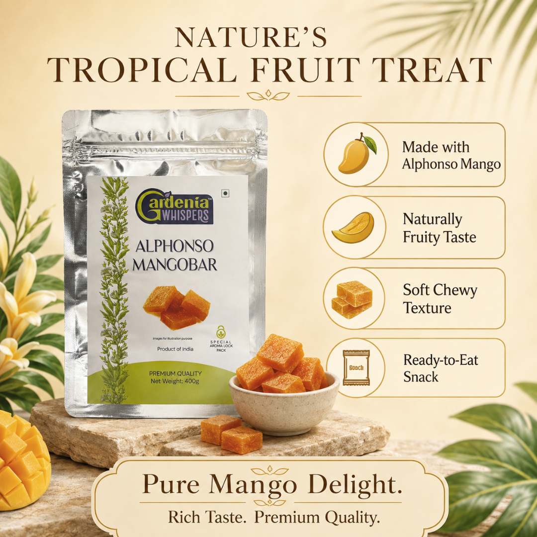 Alphonso Mango Bar – Sweet Aam Papad Snack