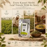 Mathania Kasuri Methi – Sun Dried Fenugreek Leaves from Rajasthan 5