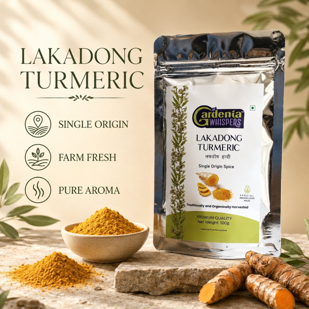 Lakadong Turmeric Powder - High Curcumin Haldi from Meghalaya