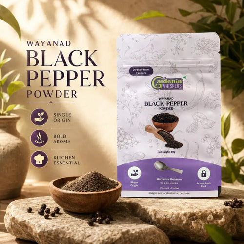 - Black Pepper Powder (Kali Mirch Powder)- Gardenia Whispers