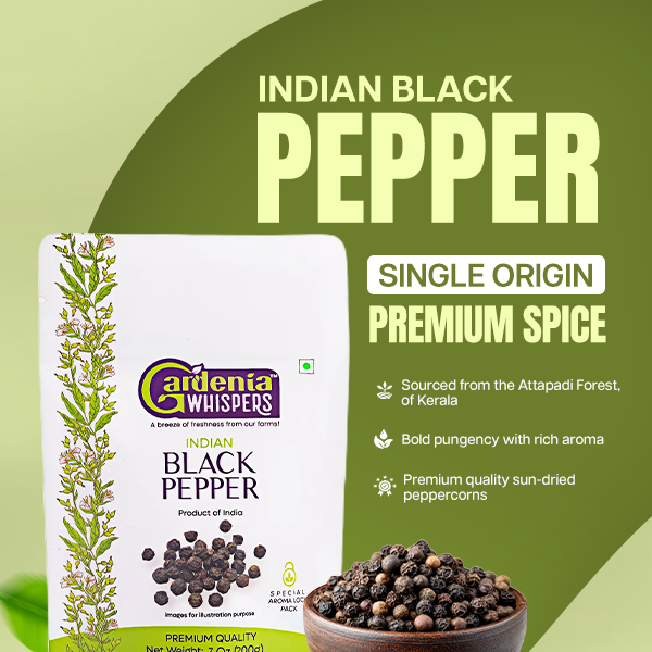 Black Pepper Indian Black Pepper