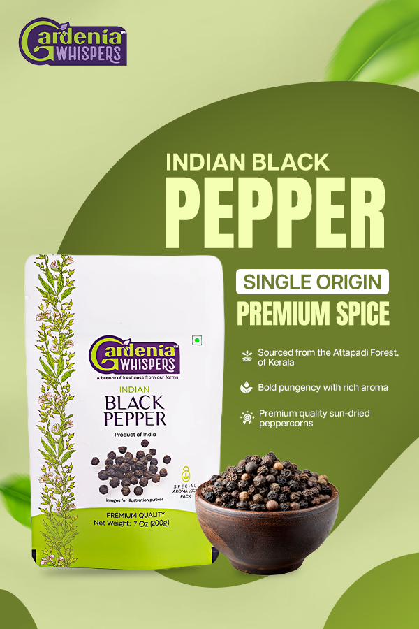 Black Pepper Indian Black Pepper