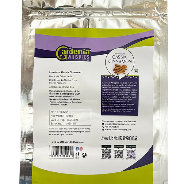 Manipur Cassia Cinnamon
