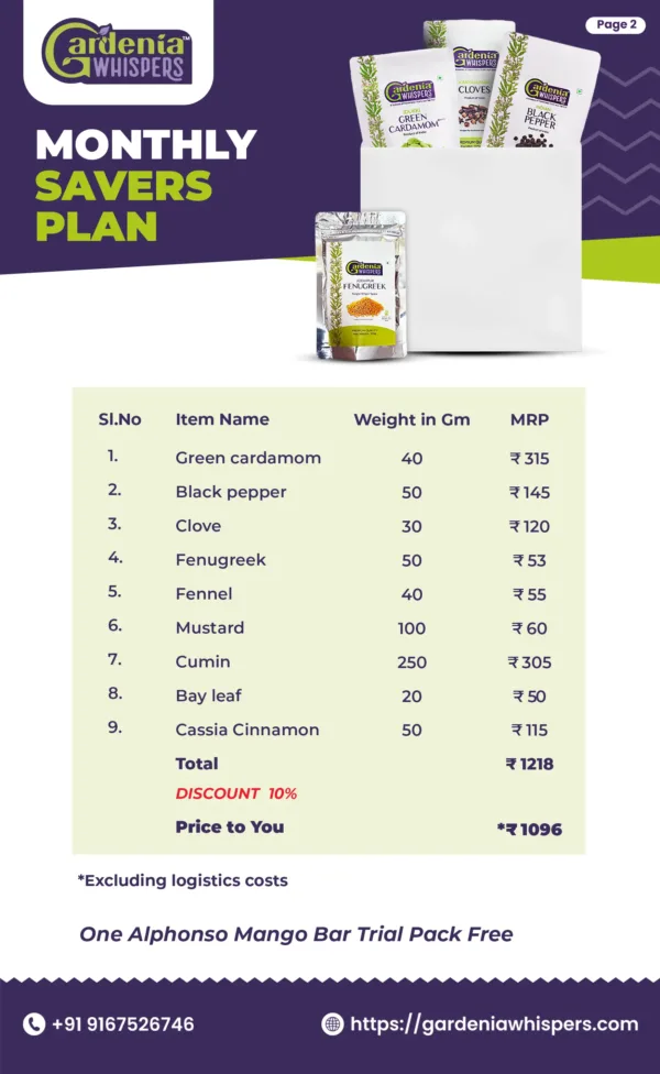 Monthly Savers Plan (मंथली सेवर्स प्लान्स)