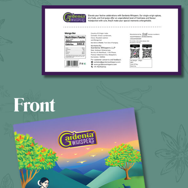 front & Back (2) Clove Gift Box