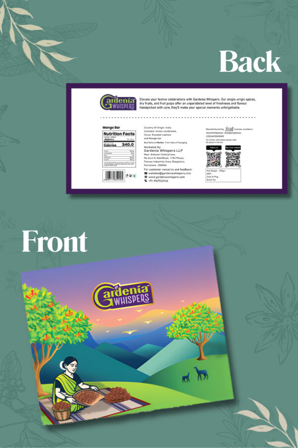 front & Back (2) Clove Gift Box