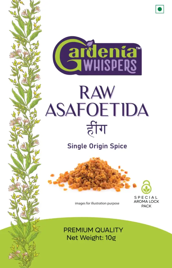 Raw Asafoetida - 10 g - Front Temp Image Raw Asafoetida