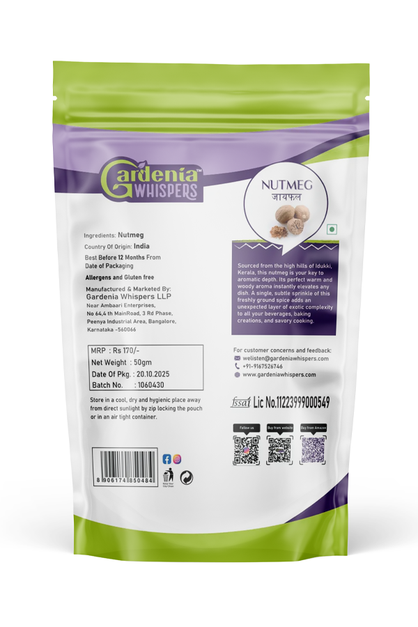 2 Idukki Shelled Nutmeg