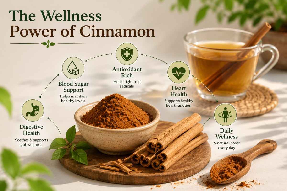 Health benefits of cinnamon