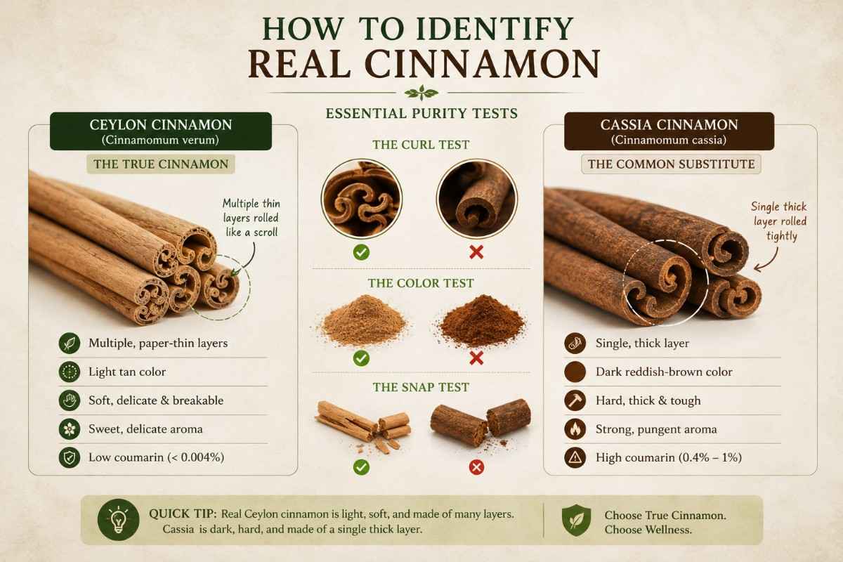 How to Identify Real Cinnamon