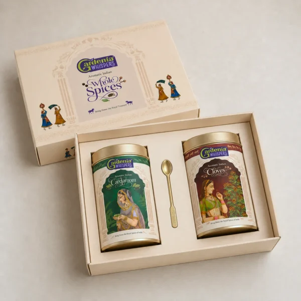 Gargi-Gift-Box-Top-View Gardenia Whispers Product Image