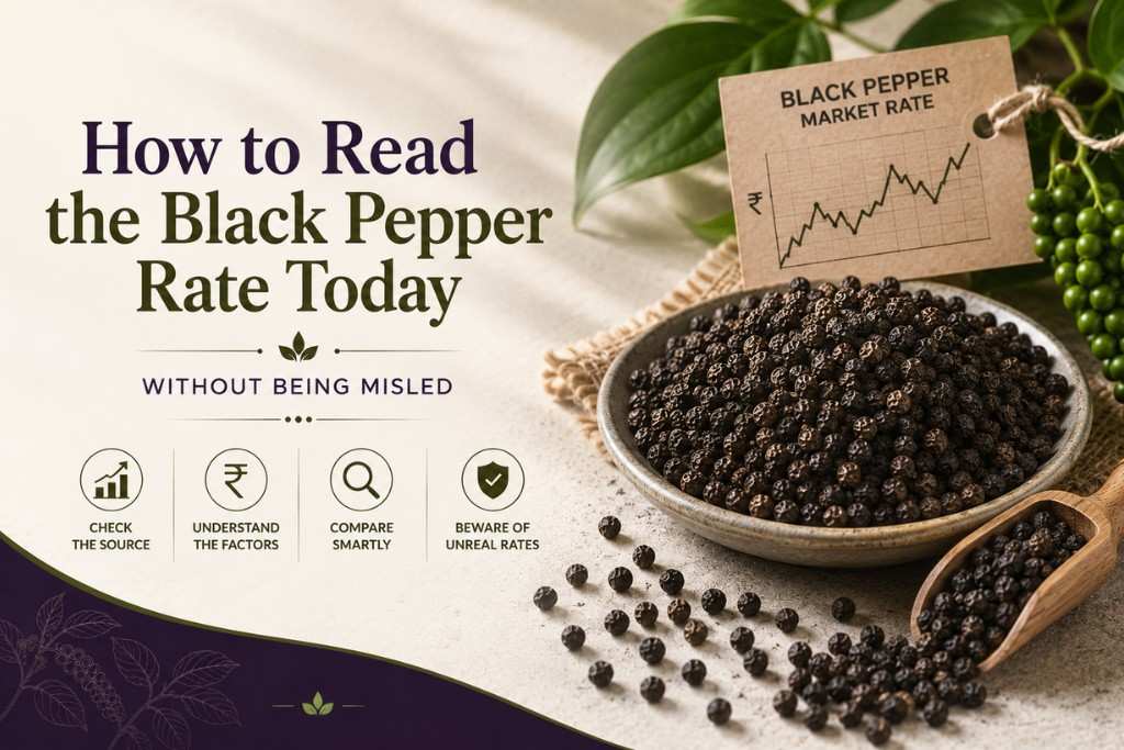 How i read  Black pepper Today