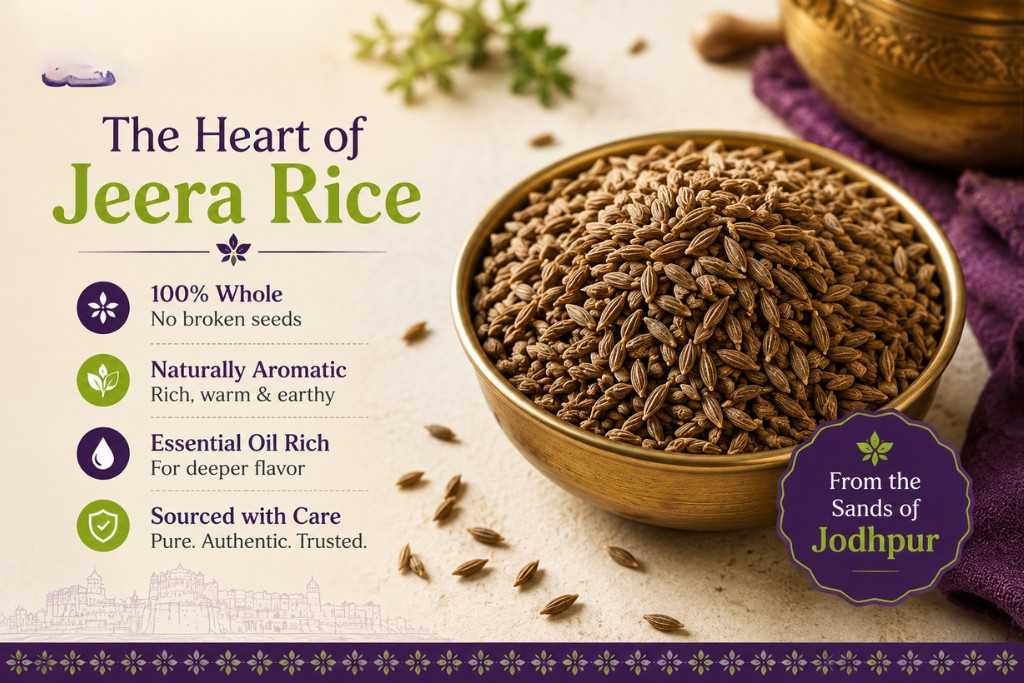 most important ingredient of jeera rice