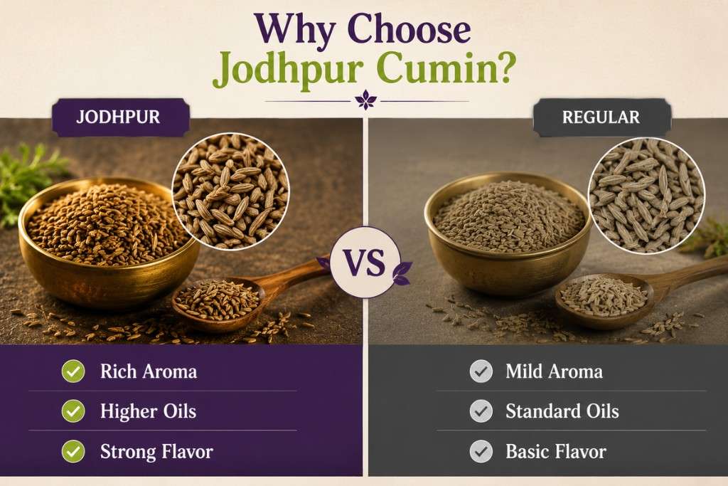 why choose jodhpur cumin (sabut jeera) for jeera rice