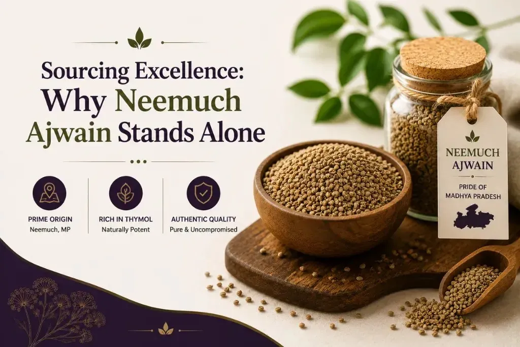 why neemuch ajwain stands alone